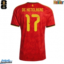 Belgia Charles De Ketelaere #17 Hjemmedrakt VM 2026 Kortermet